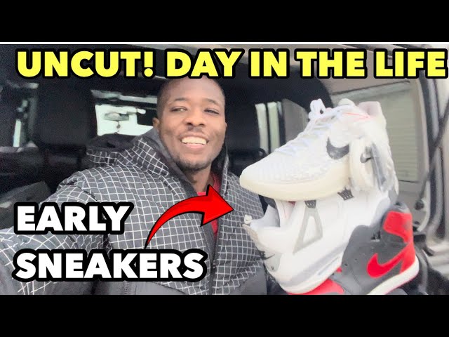 UNCUT!! HOW I GET EARLY HYPE SNEAKERS | DAY IN THE LIFE OF FULL TIME SNEAKER RESELLER