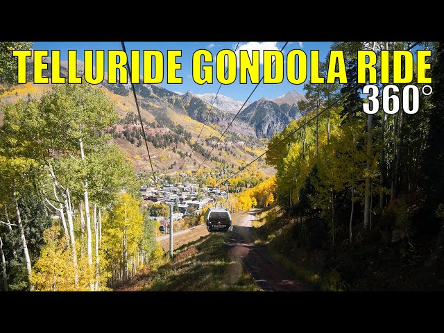 Telluride Gondola Ride | Full 360 Scenic Ride