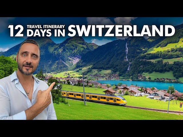 12 Days in SWITZERLAND Detailed Itinerary | Travel Guide Vlog