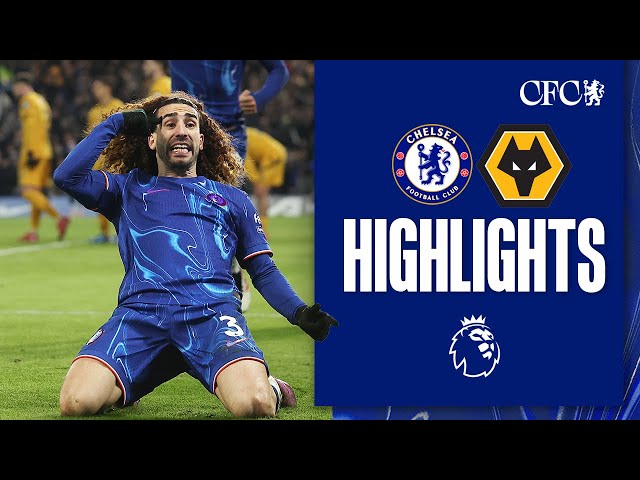 Chelsea 3-1 Wolves | HIGHLIGHTS | Premier League 24/25