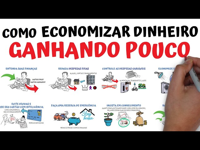 Como Economizar Dinheiro Ganhando Pouco | SejaUmaPessoaMelhor