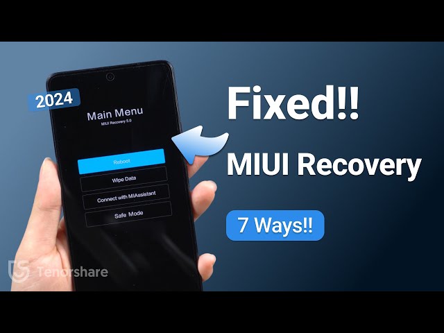 How to Fix Poco F5 Stuck on MIUI Recovery Mode 5.0 & Boot Loop | 2025 | 7 Ways