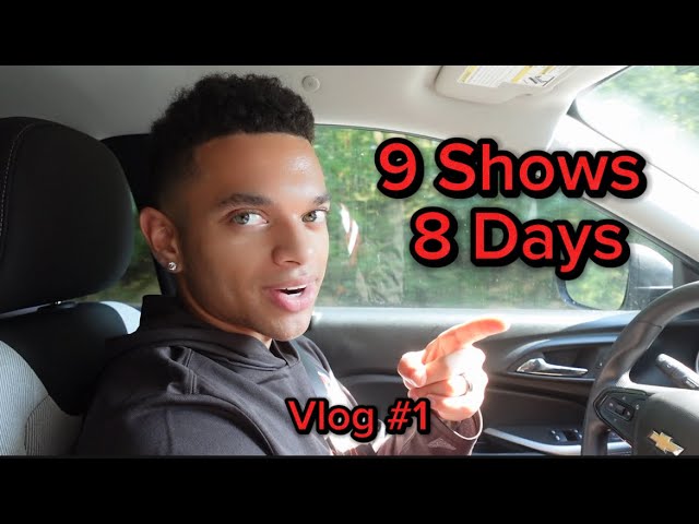 9 Show 8 Days - Mister's Showtime Vlog #1