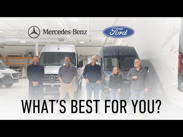 Ford Transit vs. Mercedes-Benz Sprinter - What's Best For You? | Advanced RV