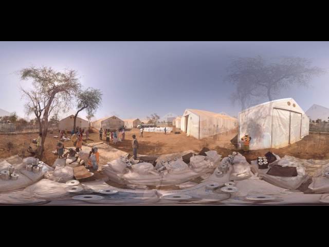 Relief in South Sudan: 360 Video Refugee Camp Tour