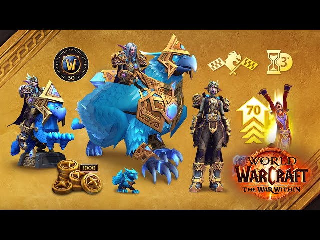 NEW Ingame Preorder Items for The War Within Expansion!