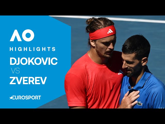 Novak Djokovic vs Alexander Zverev | Semi-Final | Australian Open 2025 Extended Highlights 🇦🇺