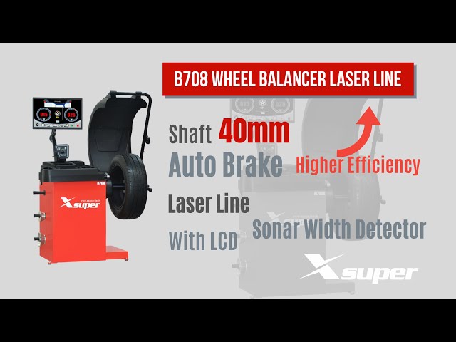 B708 Laser Line Wheel Balancer