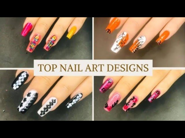 Easy Nail Art At Home ||Trending Nail Art #magnificentbeauty24 #nailart2024