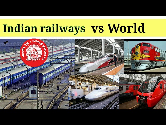 indian railway vs world top country railway comparison|| japan, russia, america, china, pak railway