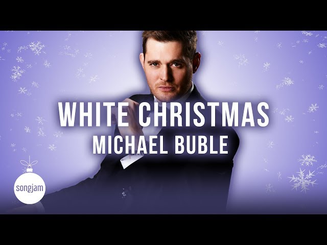 Michael Bublé - White Christmas (Official Karaoke Instrumental) | SongJam