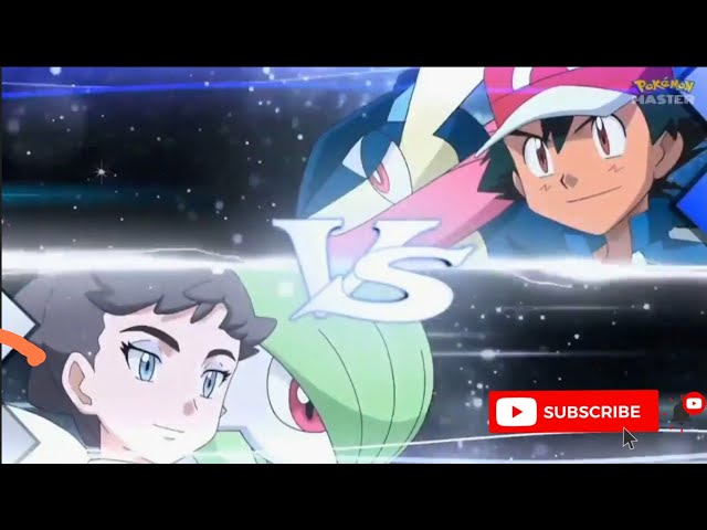 Pokemon XYZ Ash vs Diantha Full Battle English (Greninja vs Gardevoir)