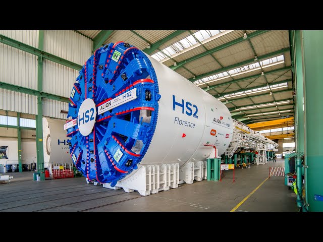 Meet Florence and Cecilia - the HS2 Tunnelling Machines