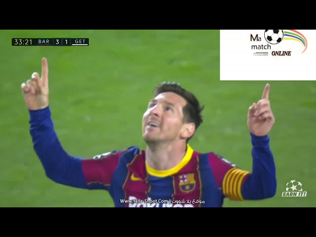 ملخص كامل مباراة فياريال vs برشلونة  مباراه ممتعه HD