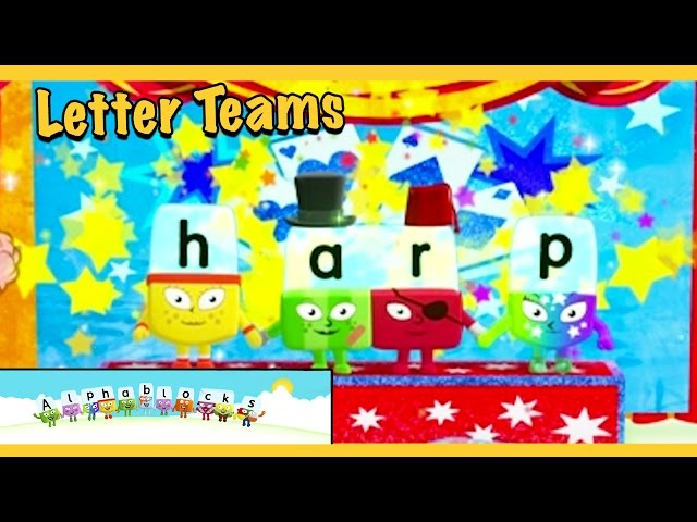 Alphablocks - Word Magic "H-AR-P" & "C-AR-P" (Yellow Level Step 10)