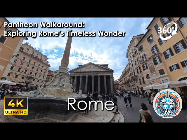 🇮🇹 Pantheon Walkaround: Exploring Rome’s Timeless Wonder