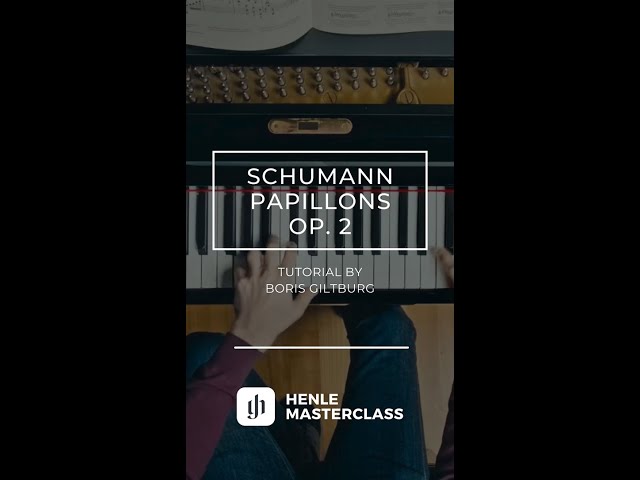 Boris Giltburg teaches Schumann's Papillons