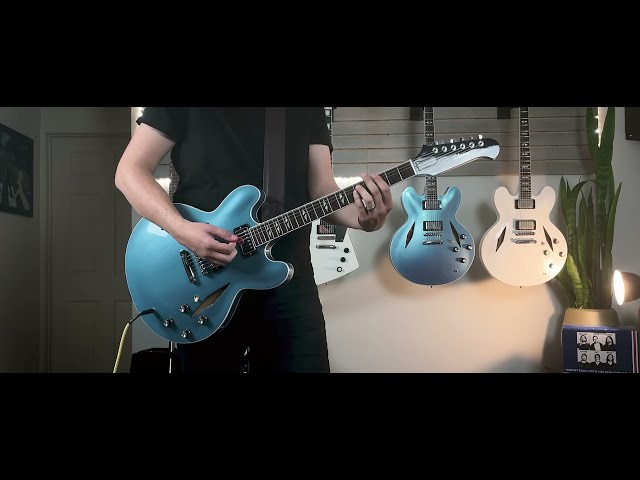 Foo Fighters - All My Life Guitar Cover (Gibson DG335)