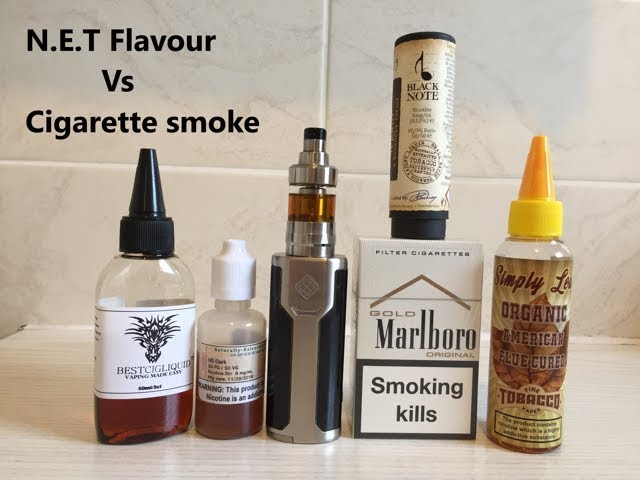 Does N.E.T e-liquid realy taste like a real cigarette?? A beginners guide.