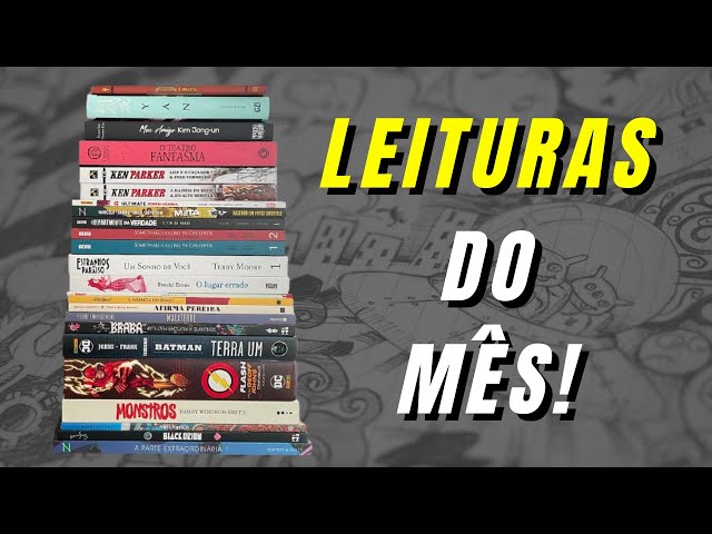 QUADRINHOS LIDOS NO MÊS DE NOVEMBRO!