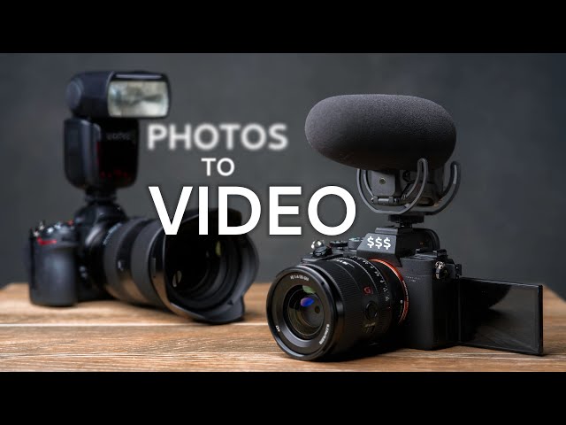 Switch from Photography to Video (free tutorial)