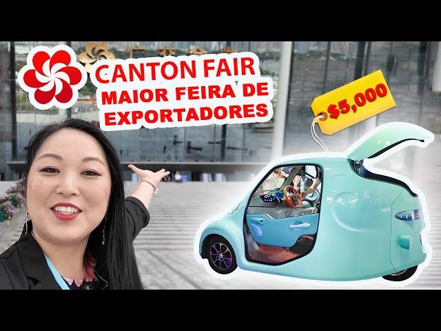 CARROS A PREÇO DE BANANA! Canton Fair 2024 Guangzhou China - Parte 1