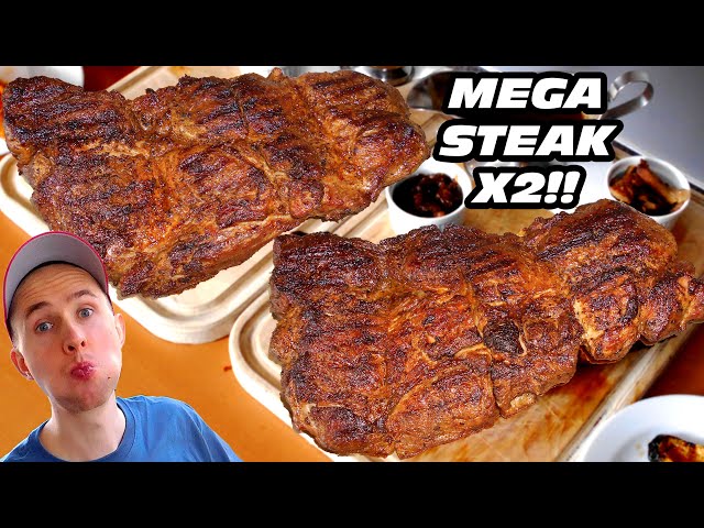 L.A. Steak Bar's MEGA ROYAL STEAK CHALLENGE | NEW RECORD & BEATEN TWICE!!