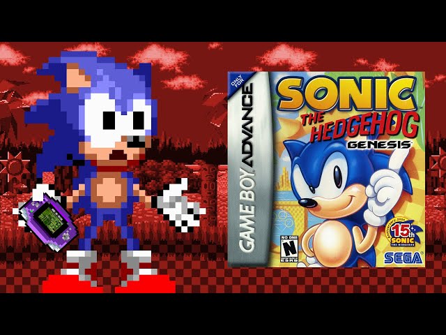 Sonic the Hedgehog's horrifyingly bad GBA port