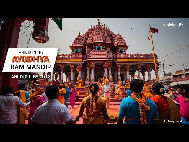 || AYODHYA RAM MANDIR Vlog 2024 🛕🕉🚩||  [FHD/60FPS] [ Chunar Fort historical place on way to Benaras]