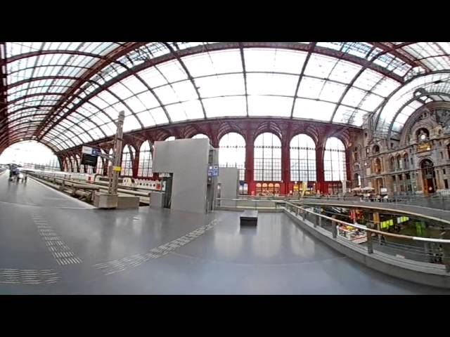 Antwerpen Central Station 360° view