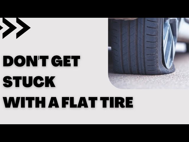 WATCH THIS BEFORE YOUR NEXT FLAT TIRE⚠️