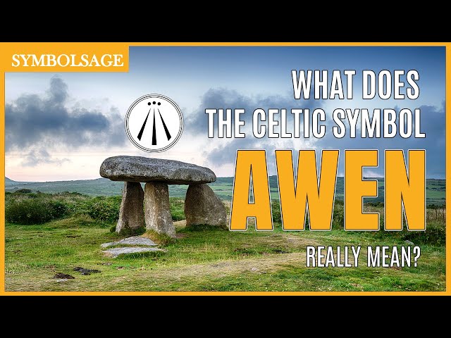 The Magic of the Awen Symbol in Celtic Mythology | SymbolSage