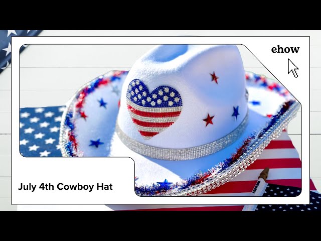 July 4th Cowboy Hat