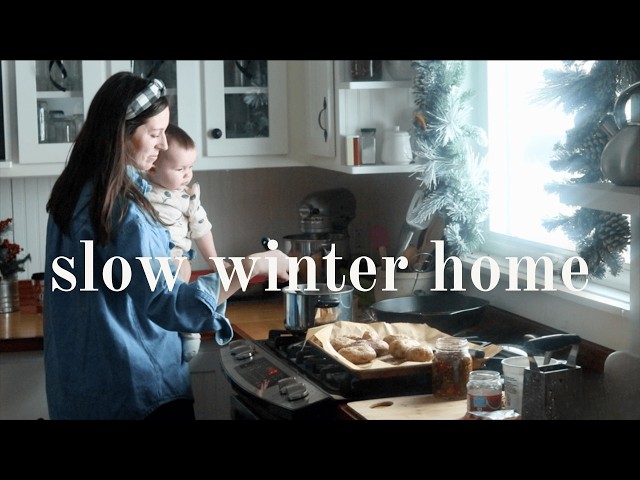 Cozy Snow Day in Our 1903 Farmhouse 🌨️ | Rustic Cooking & Family Fun