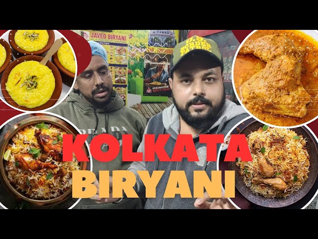 Famous Javed Biryani  | Best chicken chaap | Best Phirni | Maza aa gaya 😁 | Tagore Park | Kolkata