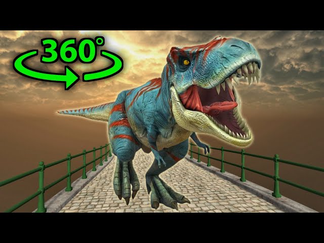 Dinosaur chases you But It's 360° VR Video #2