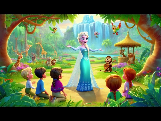 Elsa's Jungle of Wonders: A Magical Exploration Begins!