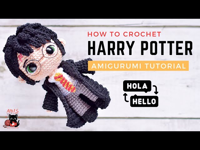 How to crochet Harry Potter | Amigurumi Tutorial | ENG/SPA Subtitles