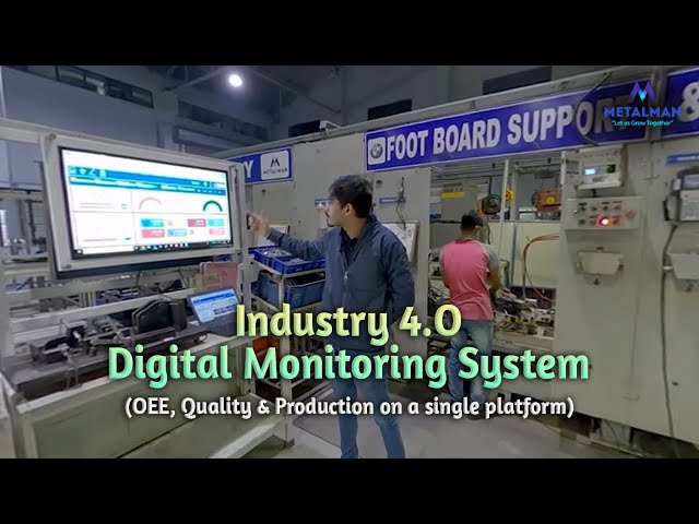 Metalman Industry 4.o | Digital Monitoring System | Smart Factory