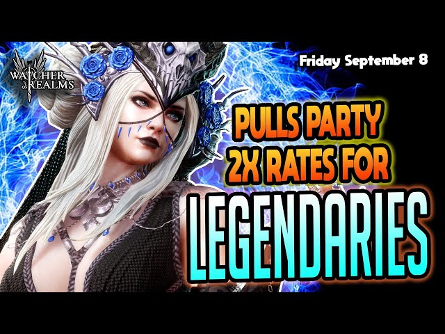 PULLS PARTY! - Summoning Session with Hundreds of Crystals - 2X on Leggos