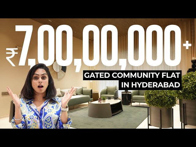 7 Crores+  Luxury Apartment in a Gated Community in Hyderabad || Hyderabad Growth