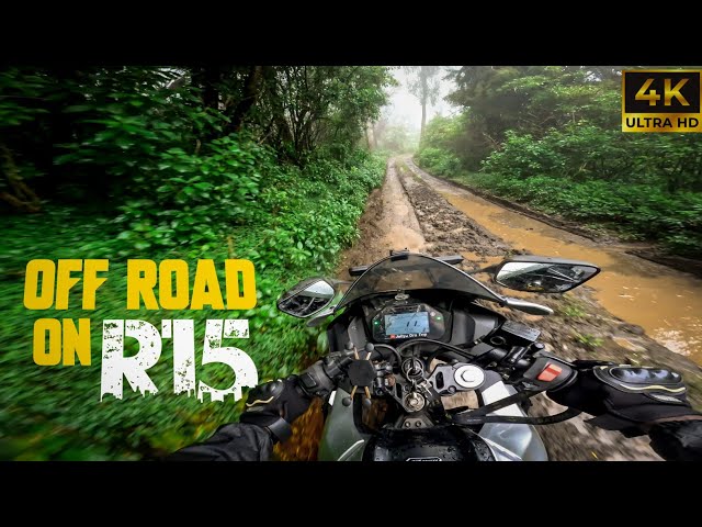 Off road On R15 🔥 || Jollya oru Trip #offroad #R15m