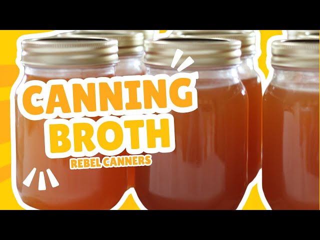 Canning broth live Q&A discussion