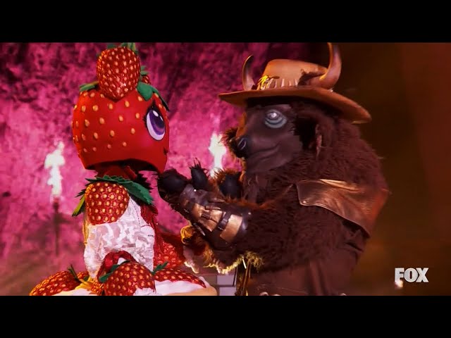 The Masked Singer 12 - Buffalos and Strawberry Shortcake sing Counting Stars by OneRepublic