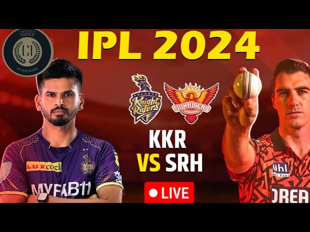 LIVE ; KKR vs  SRH live streaming on yuotube