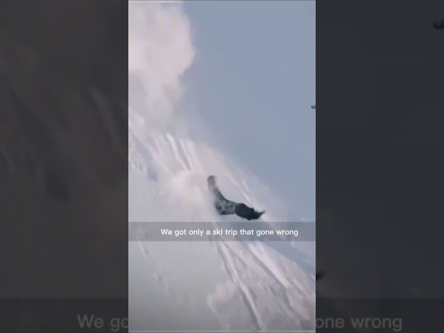 Skiing is Dangerous?🤨