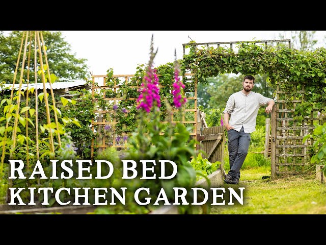 End of June Vegetable Garden Tour | Permaculture & No Dig Raised Beds