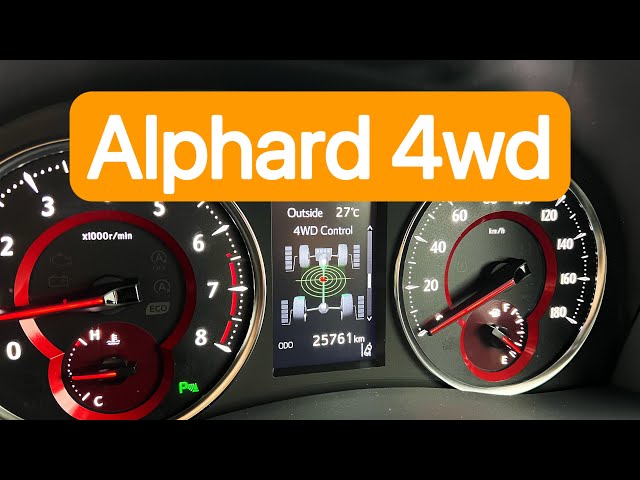 Toyota Alphard 4WD [FULL-TIME] AGH35