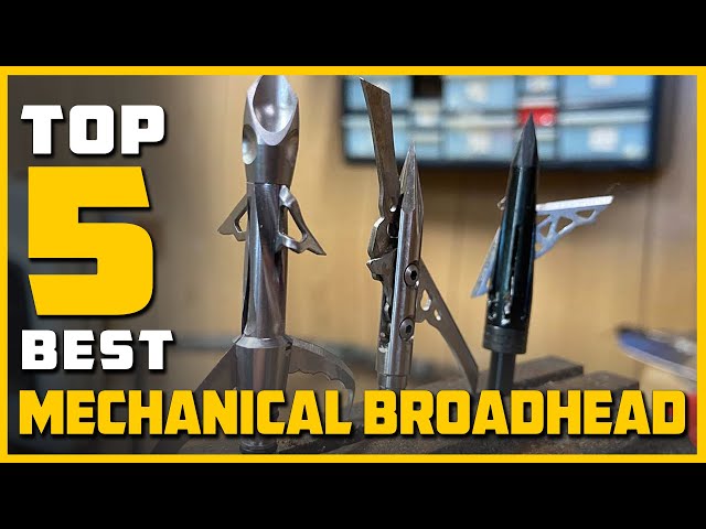 Top 5 Best Mechanical Broadheads Review in 2023 | HB Hybrid 4 Blade Broadhead