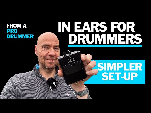 Streamlined In Ear Monitor Set-up - KEEP IT SIMPLE! Behringer P1